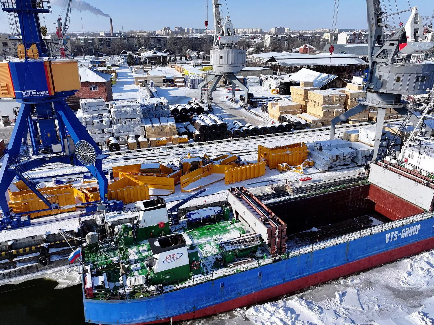 грузовые операции в январе 2026