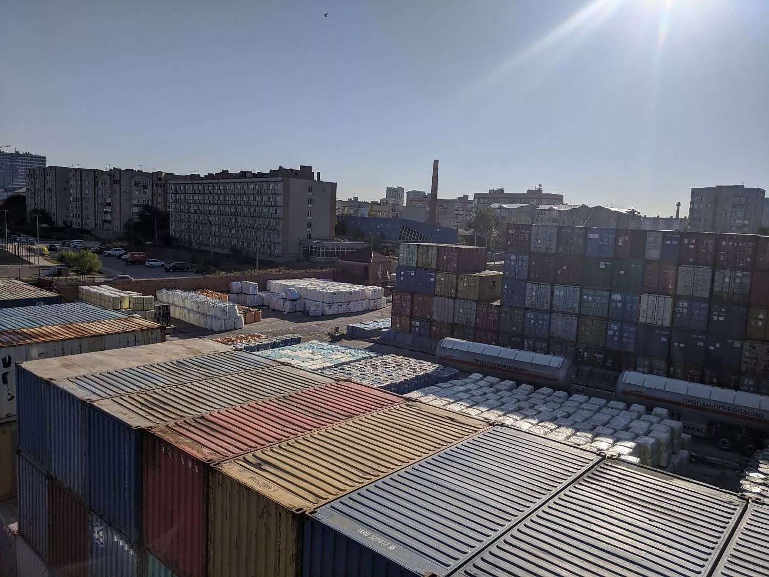 грузовые операции в сентябре 2021