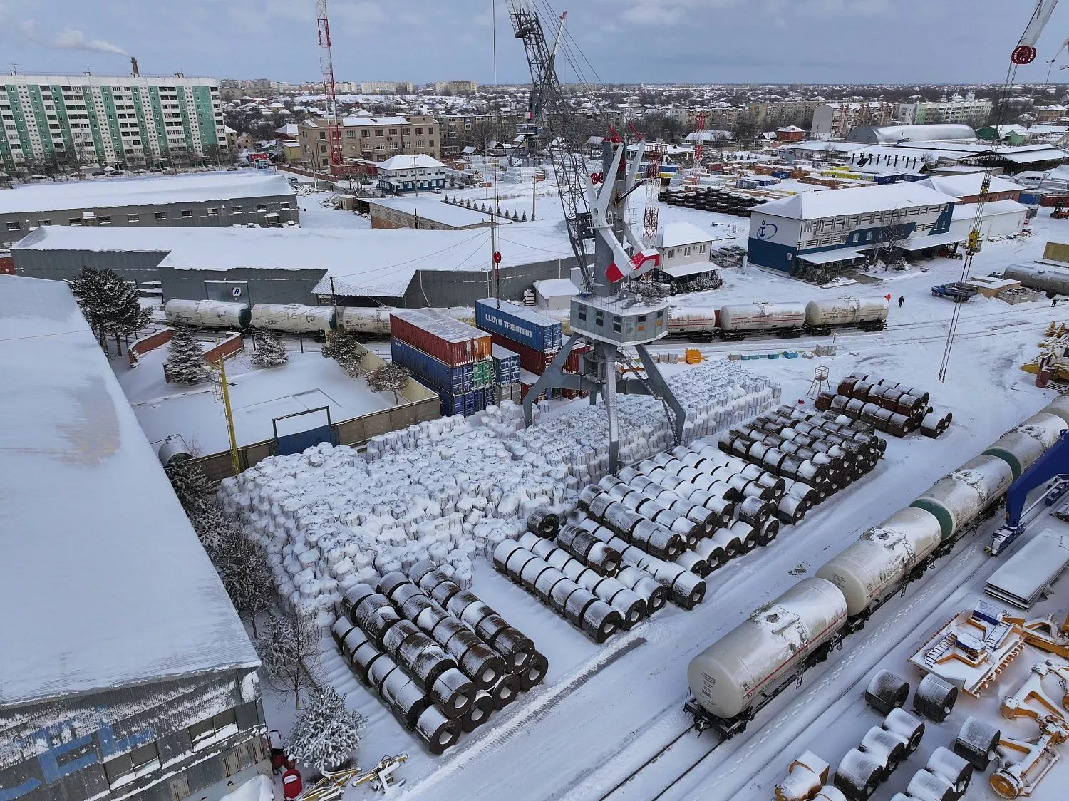 грузовые операции в январе 2026