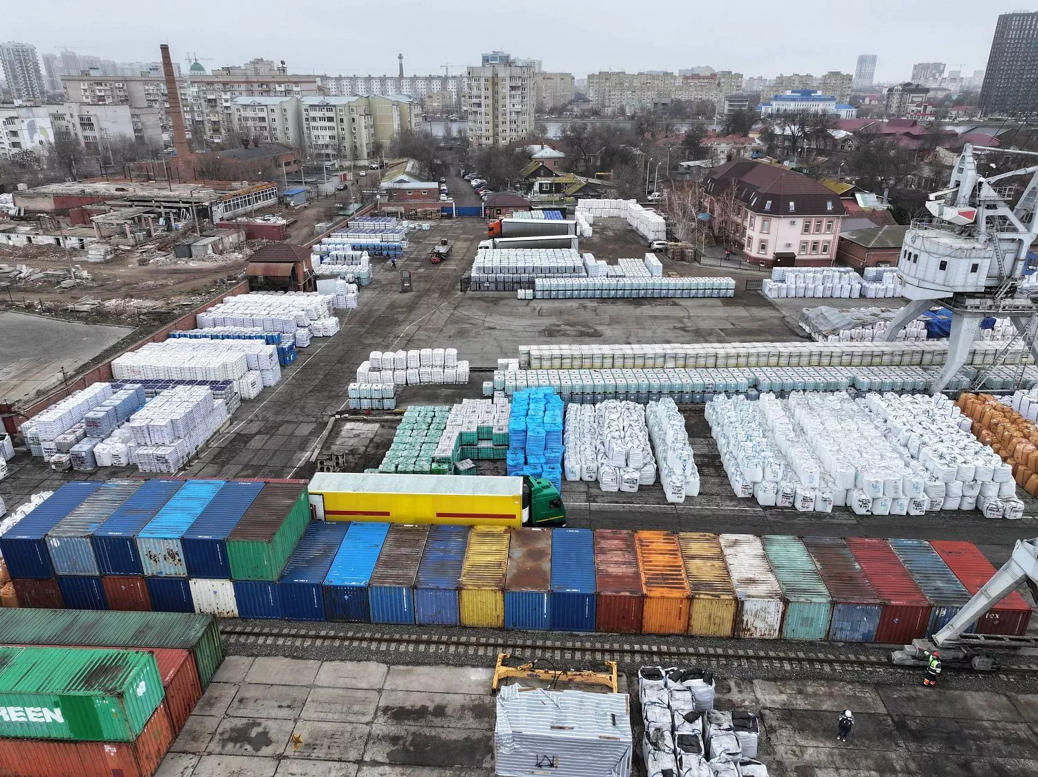 грузовые операции в январе 2026