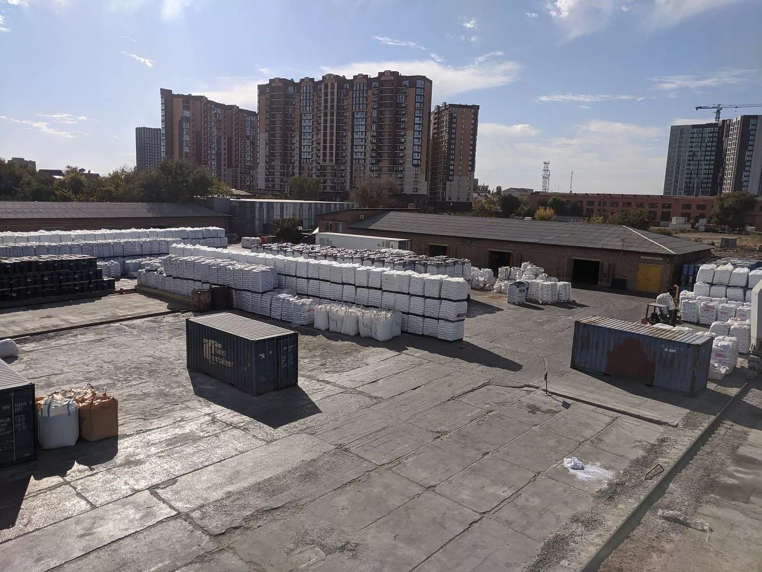 грузовые операции в октябре 2021